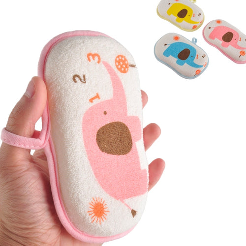 Bath Brushes Shower Products Comfortable Soft Towel Accessories Infant Children Rub baby Sponge Cotton